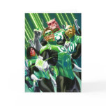 Group of Green Lanterns Greeting Cards