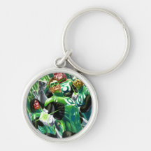 Group of Green Lanterns Keychain