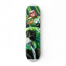 Group of Green Lanterns Skateboard Decks