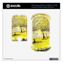Group of people by Georges Seurat Samsung Gravity 3 Skin
