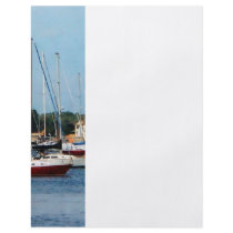 Group of Sailboats Newport RI Custom Flyer