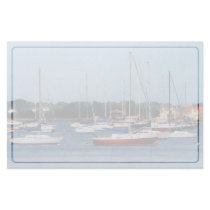 Group of Sailboats Newport RI Stationery Design