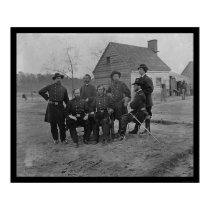 Group of Surgeons at Fort Harrison, VA 1865 posters