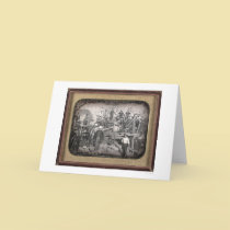 Group of Twenty-three Miners at Sluice [ca. 1852] cards