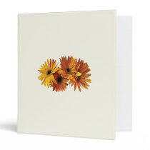 Group of Yellow Gerbera Daisies binders