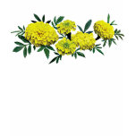 Group of Yellow Marigolds Ladies