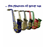 Group Saxophone T Shirt