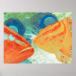 Groupers - Orange Posters
