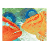 Groupers - Orange posters