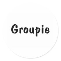 Groupie stickers by CelebrationZazzle Groupie stickers