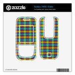 Grouse Moor Plaid Nokia 2680 Slide Decal