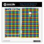 Grouse Moor Plaid Xperia X10 Mini Pro Skins