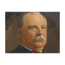 Grover Cleveland  22 &24 Postcard