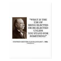 Grover Cleveland Elected Re-Elected Unless Stand Post Cards