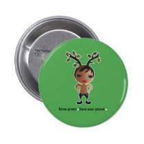 Grow a green conscience! buttons