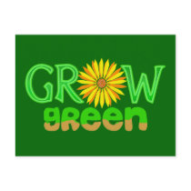 Grow Green Postcard