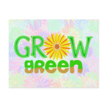Grow Green Postcard
