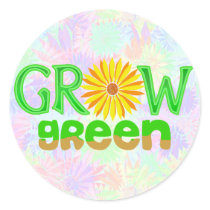 Grow Green Stickers