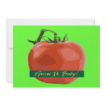 Grow It Baby! - Tomato Invitation