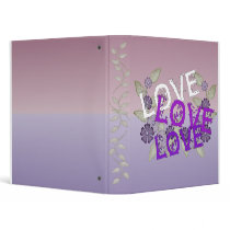 Grow Love Vinyl Binders