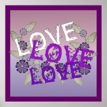 Grow Love Posters