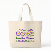 Grow Non-Violence bags by orsobear Grow Non-Violence bags