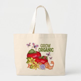 Grow Organic Tote Bag bag