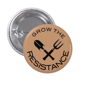 Grow The Resistance Pins