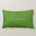 "Grow" Throw Pillow by Lara Kulpa pillows