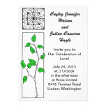 "Grow Together" Wedding Invite
