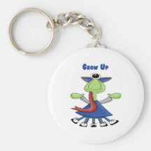 Grow Up Monster Keychains