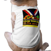 Grow Your Own - Be Sure! Vintage World War II pet clothing by scenesfromthepast Grow Your Own - Be Sure! Vintage World War II pet clothing