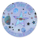 blackberrie ice cream yum, yummy, berry, stars,