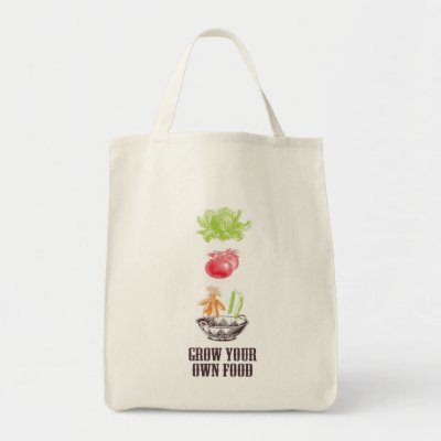 Free Grocery Tote  on Grow Your Own Food Grocery Tote Tote Bag From Zazzle Com