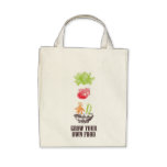 Grow Your Own Food Grocery Tote bags