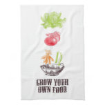 Grow Your Own Food Tea Towel kitchen towels