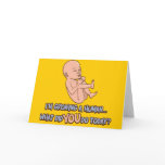 Growing A Human Maternity cards