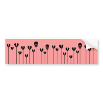 Growing Broken Hearts Bumper Sticker