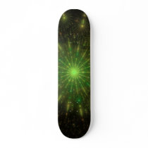 "Growing Flora" Fractal Art Skate Board Deck