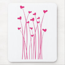 Growing Hearts Mouse Pad