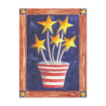 Growing Patriotism postcards by LizRevit Growing Patriotism postcards