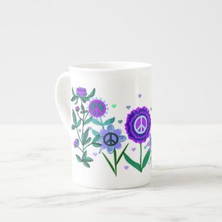 Growing Peace Bone China Mugs