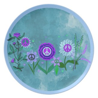 Growing Peace plate