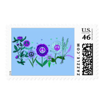 Growing Peace postage by orsobear Growing Peace postage