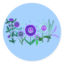 Growing Peace stickers by orsobear Growing Peace stickers