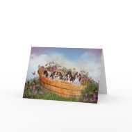 Growing Puppies ArtCard