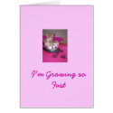 Growing so Fast Card by KatAnnette Growing so Fast Card