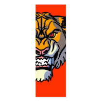 Growl! Bookmark business cards