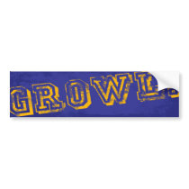 Growl! Bumper Sticker bumper stickers