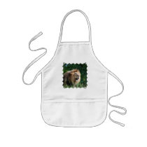 Growling Lion Children's Apron